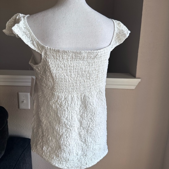 Lucky Brand Textured Top - Picture 4 of 10